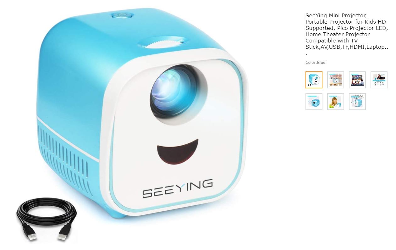 SEE-YING Smart Phone Mini Projector Australia = Buy online with AMAZON Mini Projector